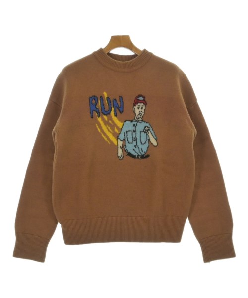 ADER error(アーダーエラー)ニット・セーター 茶 サイズ:F/2200655983019