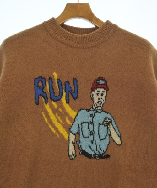 ADER error（アーダーエラー）ニット・セーター 茶 サイズ:F メンズ/2200655983019