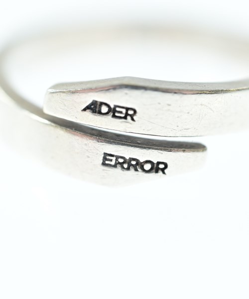 ADER error（アーダーエラー）リング シルバー サイズ:-(12号位) メンズ/2200654012055