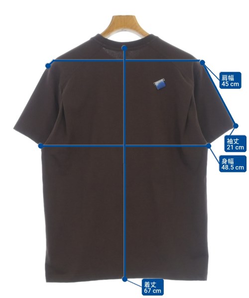 ADER error（アーダーエラー）Tシャツ・カットソー 茶 サイズ:S レディース/2200715875049