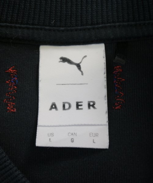ADER error（アーダーエラー）スウェット 黒 サイズ:L メンズ/2200716419020