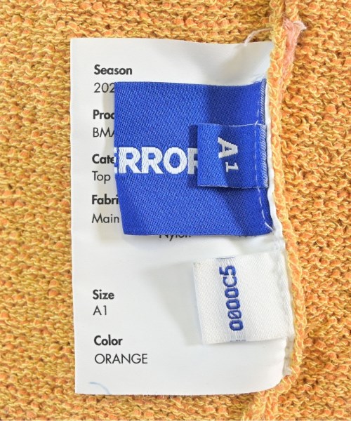 ADER error（アーダーエラー）カーディガン オレンジ サイズ:A1(S位) メンズ/2200650943193