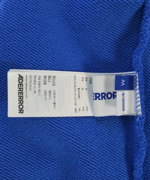 ADER error（アーダーエラー）スウェット 青 サイズ:M メンズ/2200646973081