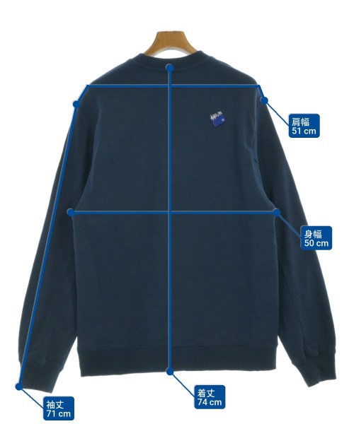 ADER error（アーダーエラー）スウェット 紺 サイズ:M メンズ/2200646973098