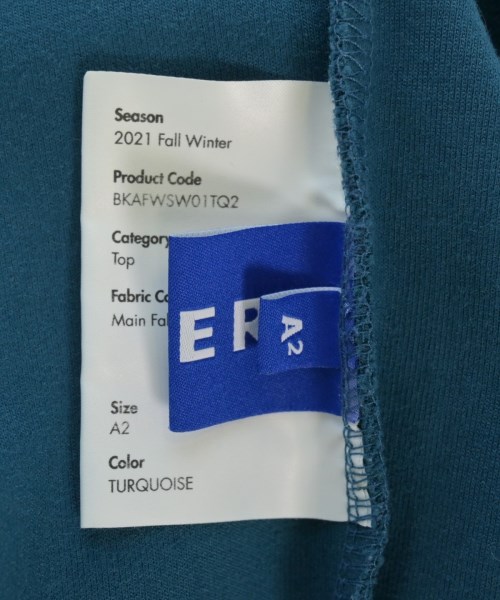 ADER error（アーダーエラー）スウェット 青 サイズ:A2(M位) メンズ/2200646973111