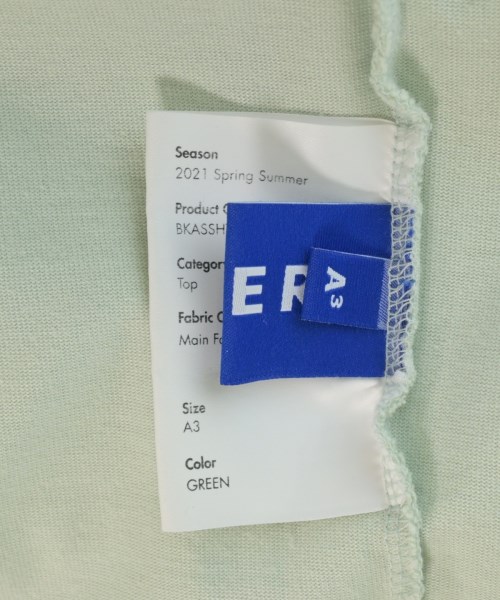 ADER error（アーダーエラー）Tシャツ・カットソー 青 サイズ:A3(L位) メンズ/2200646973135