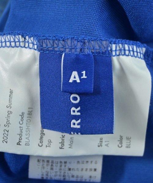 ADER error（アーダーエラー）Tシャツ・カットソー 青 サイズ:A1(S位) メンズ/2200646973166