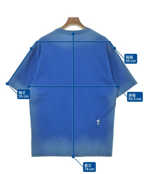 ADER error（アーダーエラー）Tシャツ・カットソー 青 サイズ:A1(S位) メンズ/2200646973166