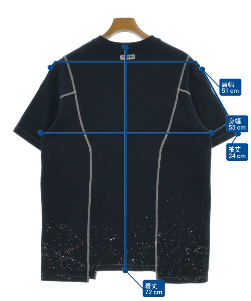 ADER error（アーダーエラー）Tシャツ・カットソー 紺 サイズ:A2(M位) メンズ/2200646973173