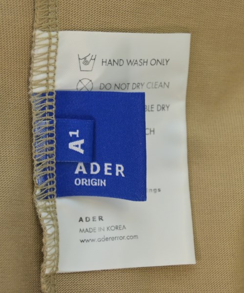 ADER error（アーダーエラー）Tシャツ・カットソー ベージュ サイズ:A1(S位) メンズ/2200646973180