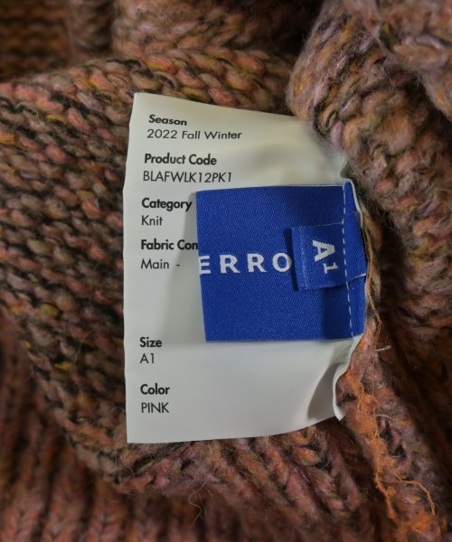 ADER error（アーダーエラー）ニット・セーター ピンク サイズ:A1(S位) レディース/2200663362028