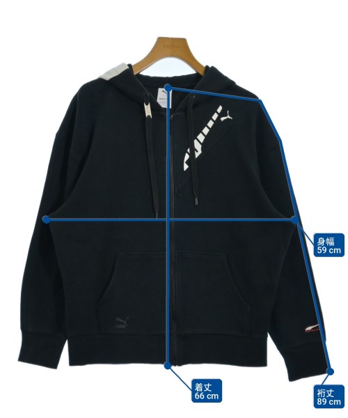 ADER error（アーダーエラー）パーカー 黒 サイズ:S レディース/2200725963019