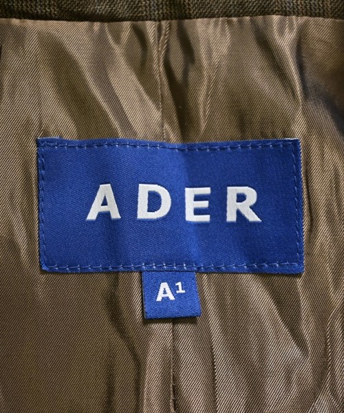 ADER error（アーダーエラー）ジャケット 茶 サイズ:A1(S位) メンズ/2200723929062