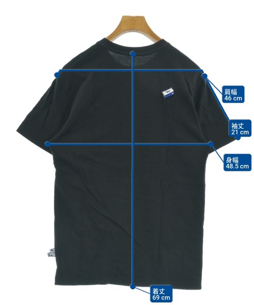 ADER error（アーダーエラー）Tシャツ・カットソー 黒 サイズ:A1(S位) メンズ/2200726150142