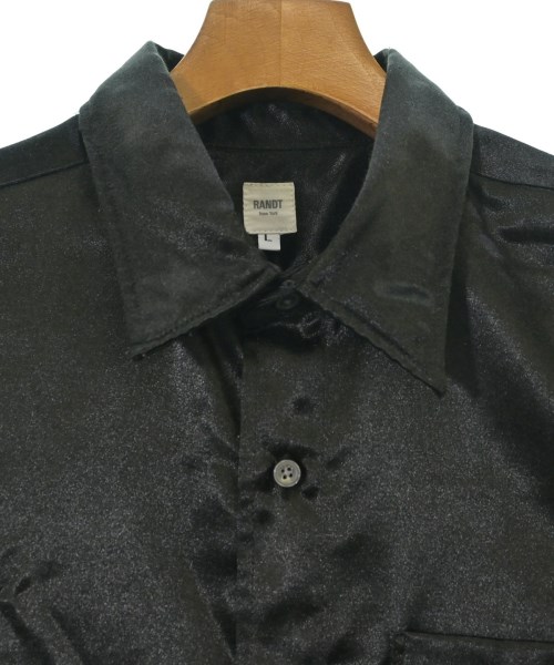 RANDT（アールアンドティー）カジュアルシャツ 黒 サイズ:L メンズ/2200674459083