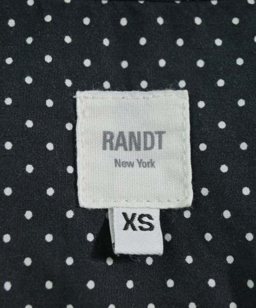 RANDT（アールアンドティー）カジュアルシャツ 黒 サイズ:XS メンズ/2200705141017