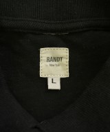 RANDT（アールアンドティー）ポロシャツ 黒 サイズ:L メンズ/2200682151269
