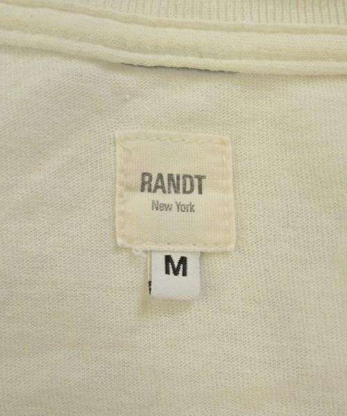 RANDT（アールアンドティー）Tシャツ・カットソー 白 サイズ:M メンズ/2200682151306