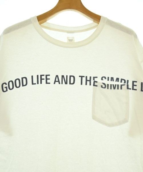RANDT（アールアンドティー）Tシャツ・カットソー 白 サイズ:M メンズ/2200682151306