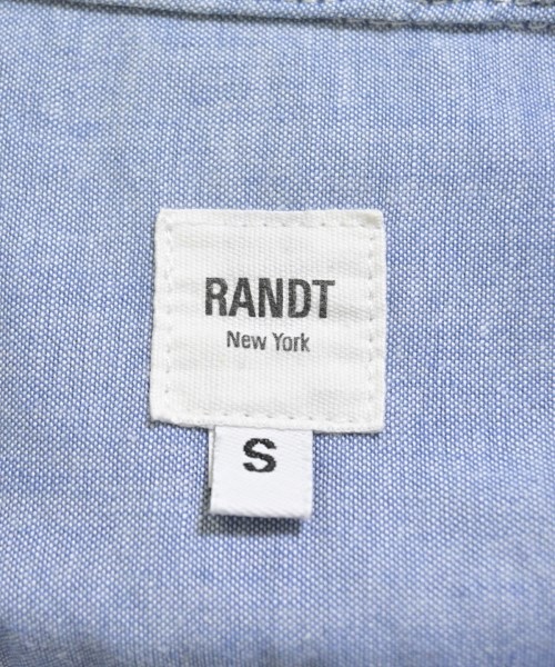 RANDT（アールアンドティー）カジュアルシャツ 青 サイズ:S メンズ/2200683130072