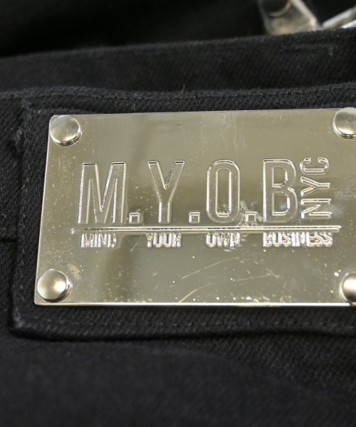 M.Y.O.B NYC（エムワイオービーエヌワイシー）その他 黒 サイズ:M レディース/2200616172018