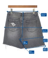 M.Y.O.B NYC（エムワイオービーエヌワイシー）ショートパンツ 黒 サイズ:-(M位) レディース/2200618318032