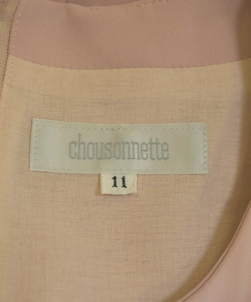 Chousonnette（シューソネット）ワンピース ピンク サイズ:11(XL位) レディース/2200700548019