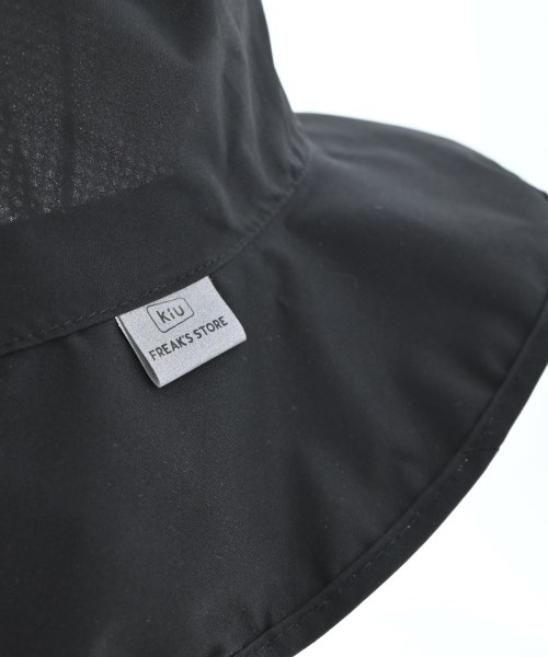 KiU（キウ）ハット 黒 サイズ:- レディース/2200629562233