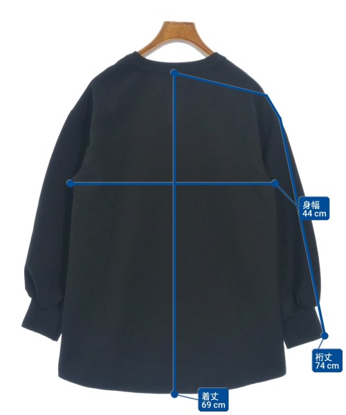 Emma Taylor（エマテイラー）Tシャツ・カットソー 黒 サイズ:F レディース/2200705093071