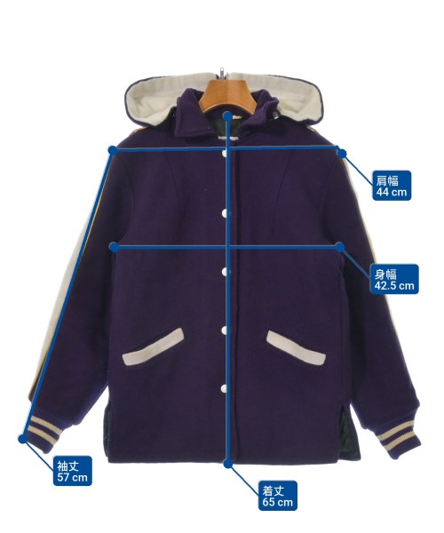 BUTWIN（バトウィン）スタジャン 紫 サイズ:-(XS位) メンズ/2200635718037