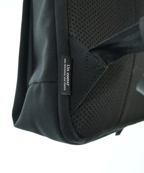 Un coeur（アンクール）バックパック・リュック 黒 サイズ:- メンズ/2200660585024