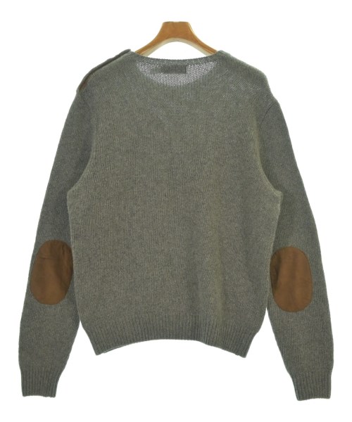 RALPH LAUREN PURPLE LABEL（ラルフローレンパープルレーベル）ニット・セーター グレー サイズ:L メンズ/2200639942025