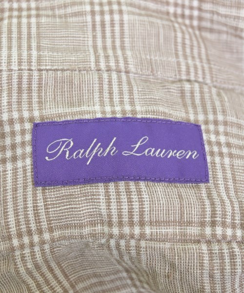 RALPH LAUREN PURPLE LABEL（ラルフローレンパープルレーベル）カジュアルシャツ 茶 サイズ:S メンズ/2200641306181