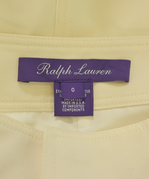 RALPH LAUREN PURPLE LABEL（ラルフローレンパープルレーベル）ひざ丈スカート 白 サイズ:0(XS位) レディース/2200593058671