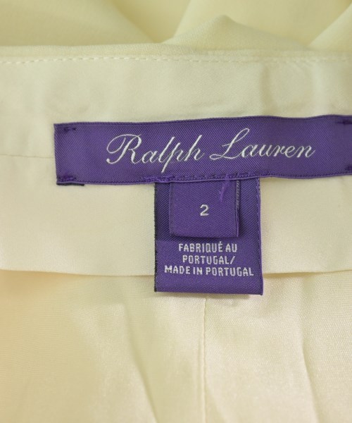 RALPH LAUREN PURPLE LABEL（ラルフローレンパープルレーベル）スラックス 白 サイズ:2(S位) レディース/2200593058695