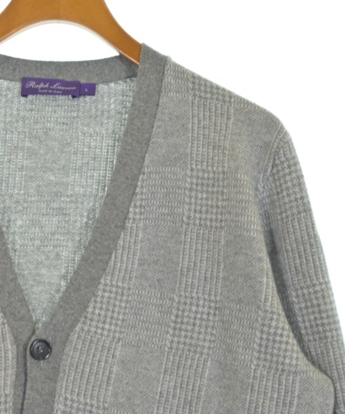 RALPH LAUREN PURPLE LABEL（ラルフローレンパープルレーベル）カーディガン グレー サイズ:L メンズ/2200618705023