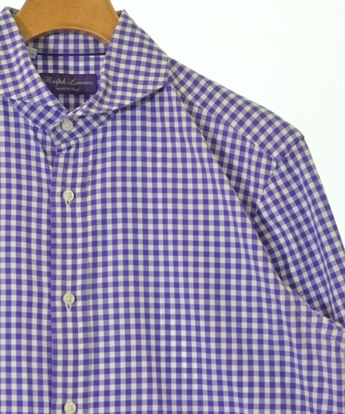 RALPH LAUREN PURPLE LABEL（ラルフローレンパープルレーベル）ドレスシャツ 紫 サイズ:15(S位) メンズ/2200619775056
