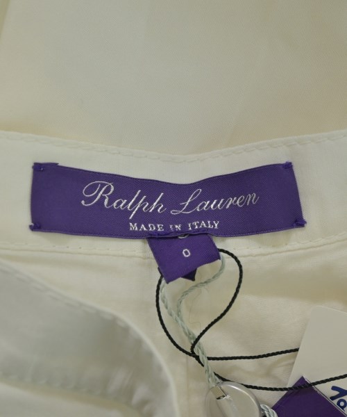 RALPH LAUREN PURPLE LABEL（ラルフローレンパープルレーベル）その他 白 サイズ:0(XS位) レディース/2200634070082