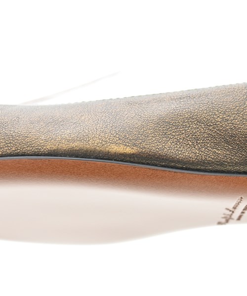 RALPH LAUREN PURPLE LABEL（ラルフローレンパープルレーベル）パンプス ゴールド サイズ:EU38(24.5cm位) レディース/2200637068550