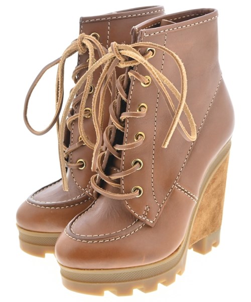 RALPH LAUREN PURPLE LABEL(ラルフローレンパープルレーベル)ブーツ 茶 サイズ:EU35 1/2(22cm位)/2200657904067