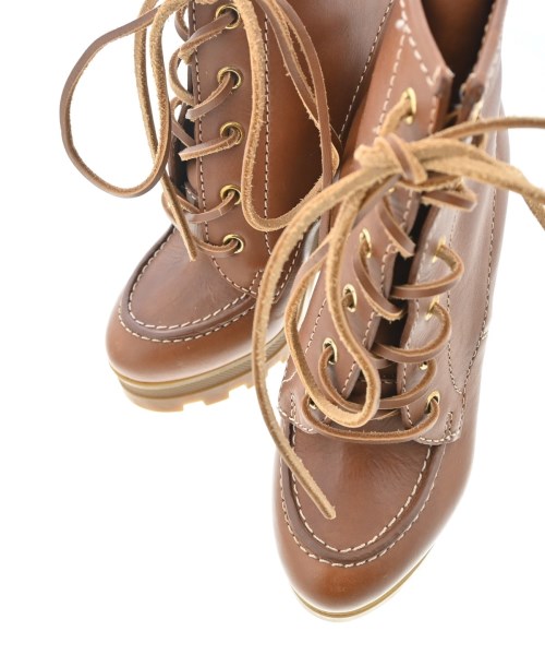 RALPH LAUREN PURPLE LABEL（ラルフローレンパープルレーベル）ブーツ 茶 サイズ:EU35 1/2(22cm位) レディース/2200657904067