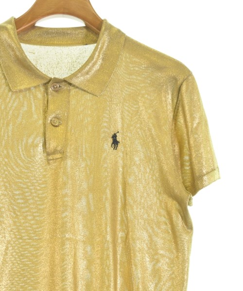 RALPH LAUREN PURPLE LABEL（ラルフローレンパープルレーベル）ポロシャツ ゴールド サイズ:-(L位) レディース/2200647869086