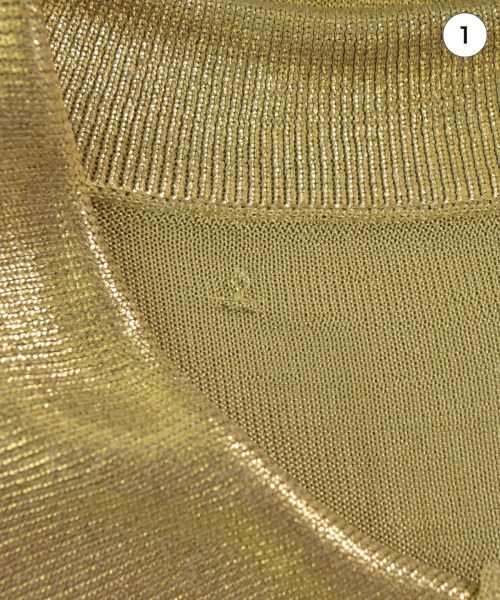 RALPH LAUREN PURPLE LABEL（ラルフローレンパープルレーベル）ポロシャツ ゴールド サイズ:-(L位) レディース/2200647869086