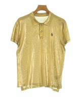 RALPH LAUREN PURPLE LABEL（ラルフローレンパープルレーベル）ポロシャツ ゴールド サイズ:-(L位) レディース/2200647869086