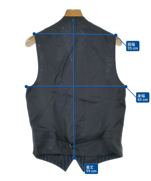 RALPH LAUREN PURPLE LABEL（ラルフローレンパープルレーベル）カジュアルシャツ 紺 サイズ:36(S位) メンズ/2200652169232