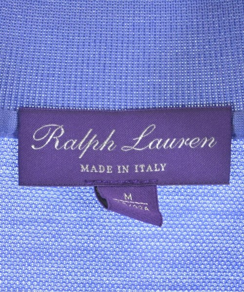 RALPH LAUREN PURPLE LABEL（ラルフローレンパープルレーベル）ポロシャツ 青 サイズ:M レディース/2200708224212