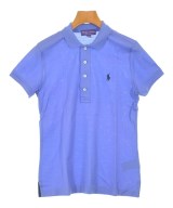 RALPH LAUREN PURPLE LABEL（ラルフローレンパープルレーベル）ポロシャツ 青 サイズ:M レディース/2200708224212