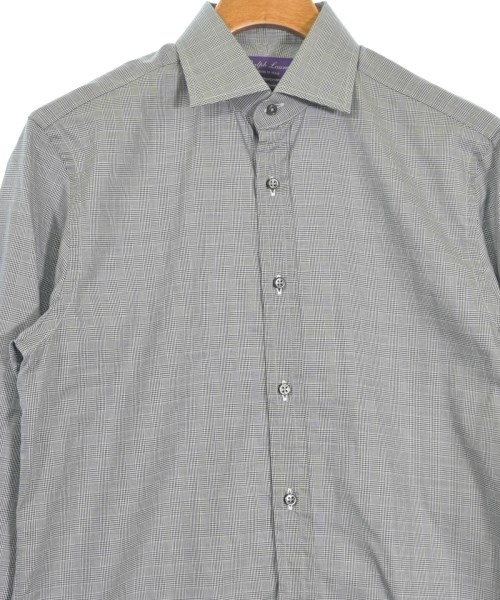 RALPH LAUREN PURPLE LABEL（ラルフローレンパープルレーベル）カジュアルシャツ グレー サイズ:15(S位) メンズ/2200709218012