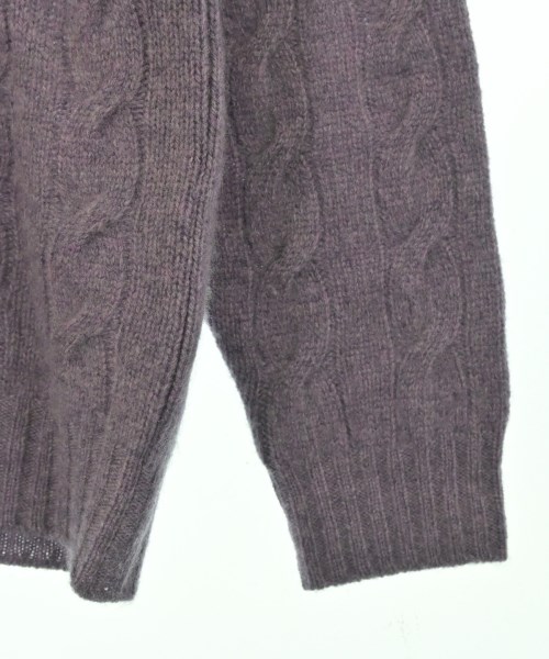 RALPH LAUREN PURPLE LABEL（ラルフローレンパープルレーベル）ニット・セーター 紫 サイズ:M メンズ/2200670122011