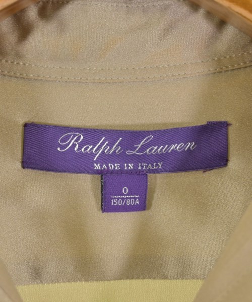RALPH LAUREN PURPLE LABEL（ラルフローレンパープルレーベル）カジュアルシャツ ベージュ サイズ:0(XS位) レディース/2200718952167